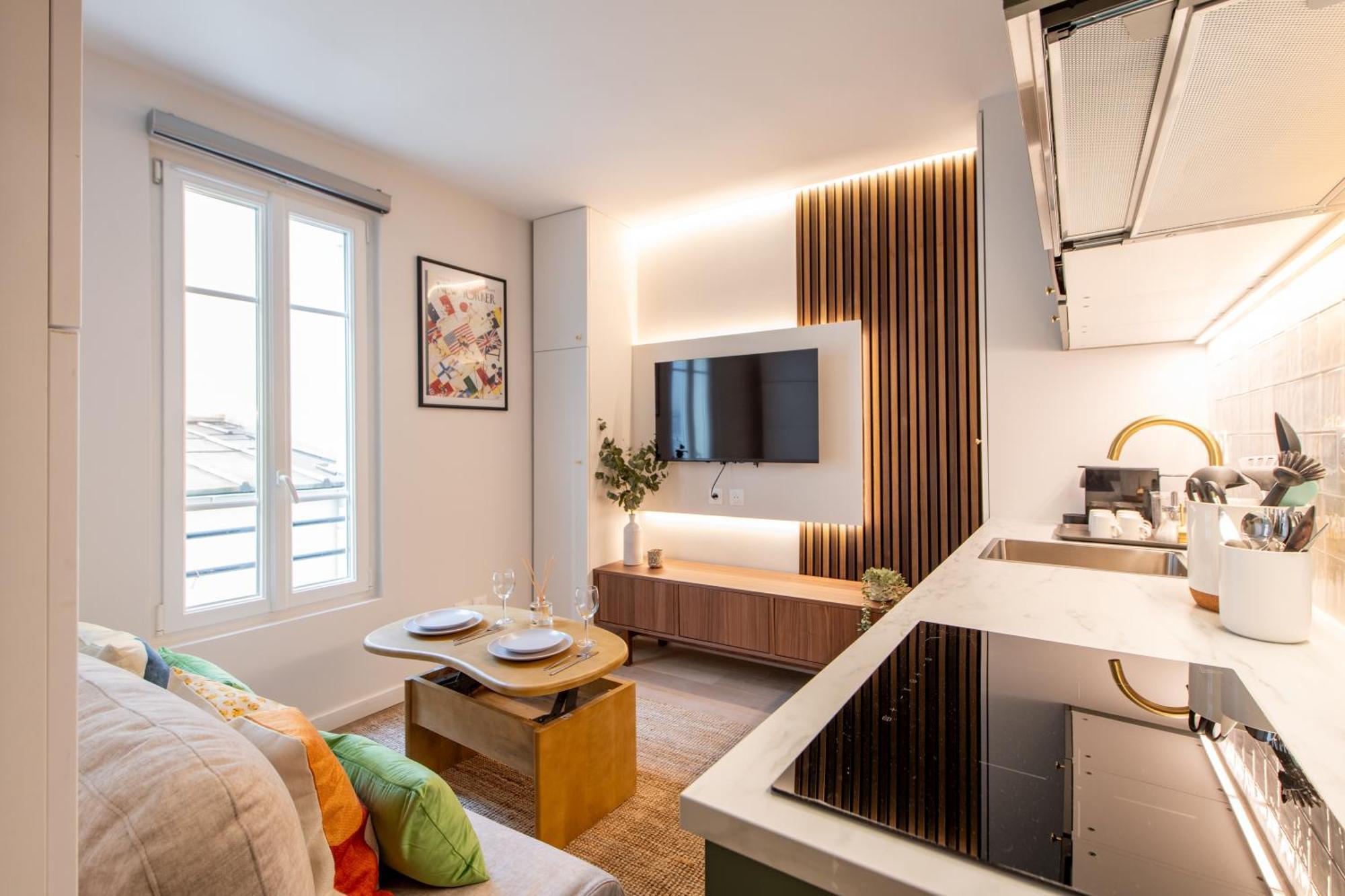 Apartment Stunning Tiny - 5 Min To Eiffel Tower *